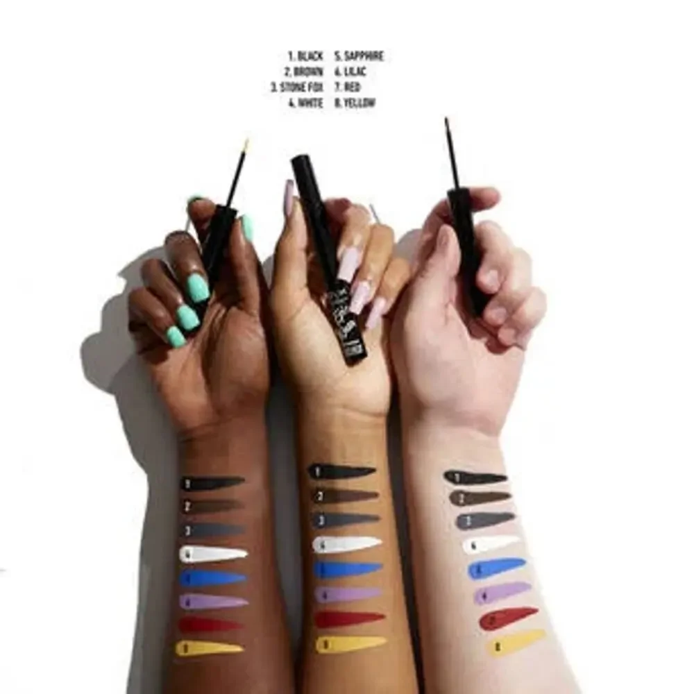 NYX Epicwear Regular/Metallic Liquid Eyeliner Set